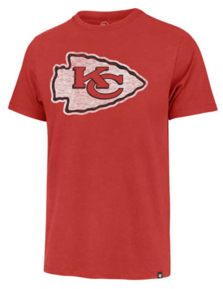 Men's '47 Kansas City Chiefs Rescue Red Grit Scrum Tee