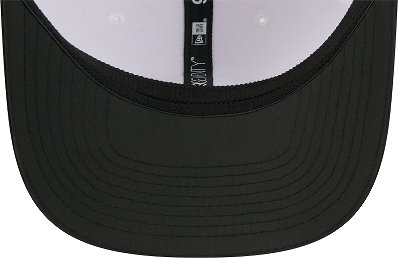 Men's Cincinnati Bengals New Era White/Black 2025 NFL Training Camp 9SEVENTY Adjustable Hat