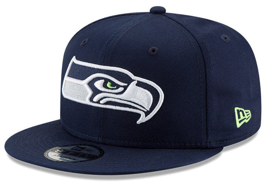Seattle Seahawks New Era 9FIFTY Navy Snapback Hat