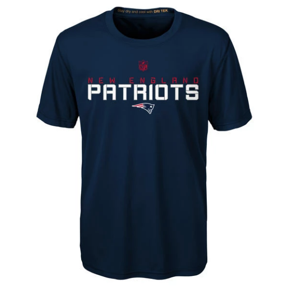 Youth New England Patriots Magna Maximal DRI TEK T-Shirt