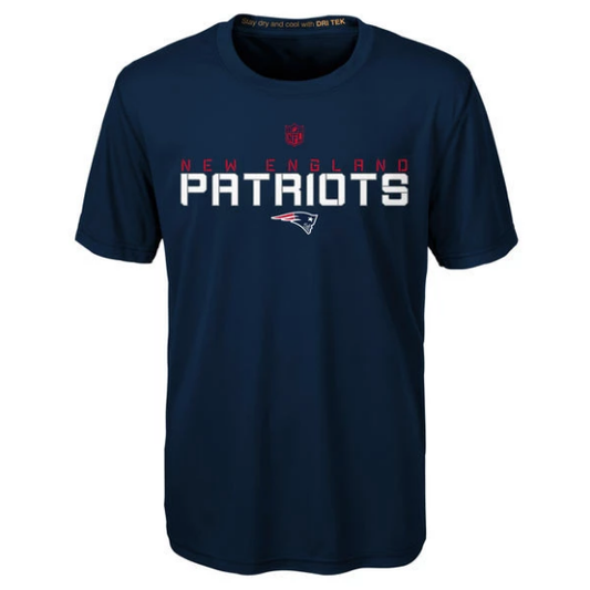 Youth New England Patriots Magna Maximal DRI TEK T-Shirt