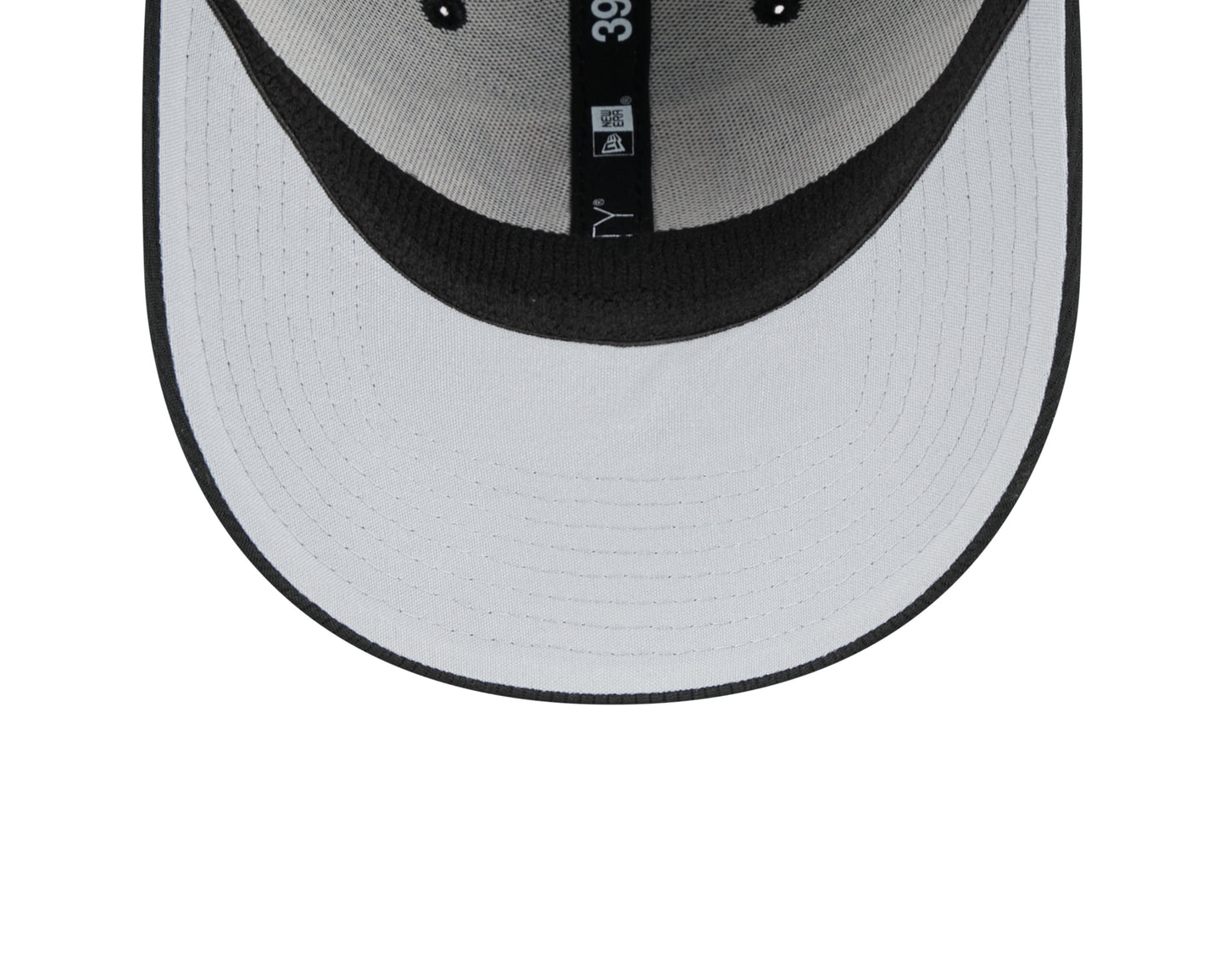 Men's Cincinnati Bengals New Era NFL 2023 Training Camp Black Primary Logo 39THIRTY Flex Fit Hat