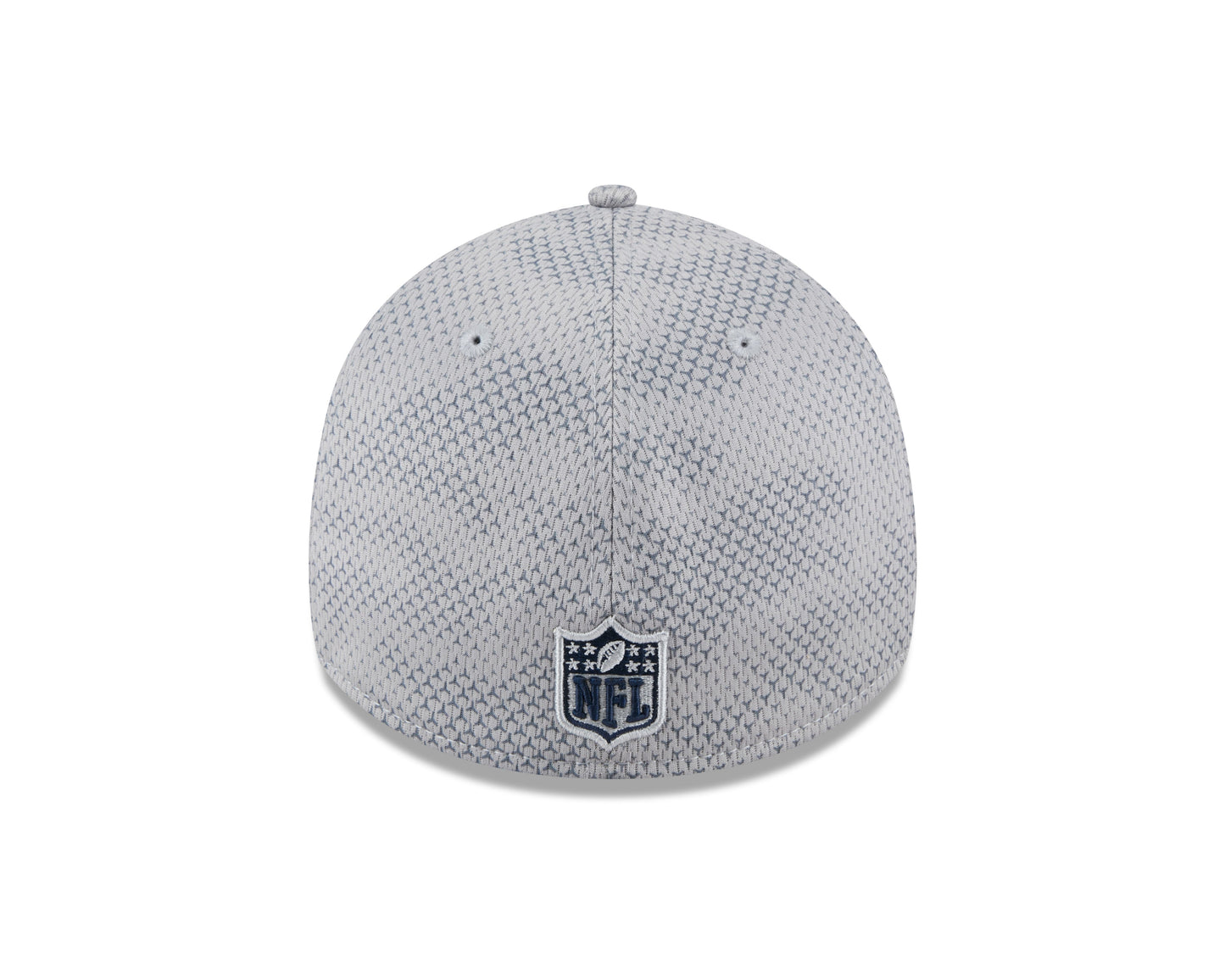 Men's Dallas Cowboys New Era 2024 Sideline Gray 39THIRTY Flex Hat