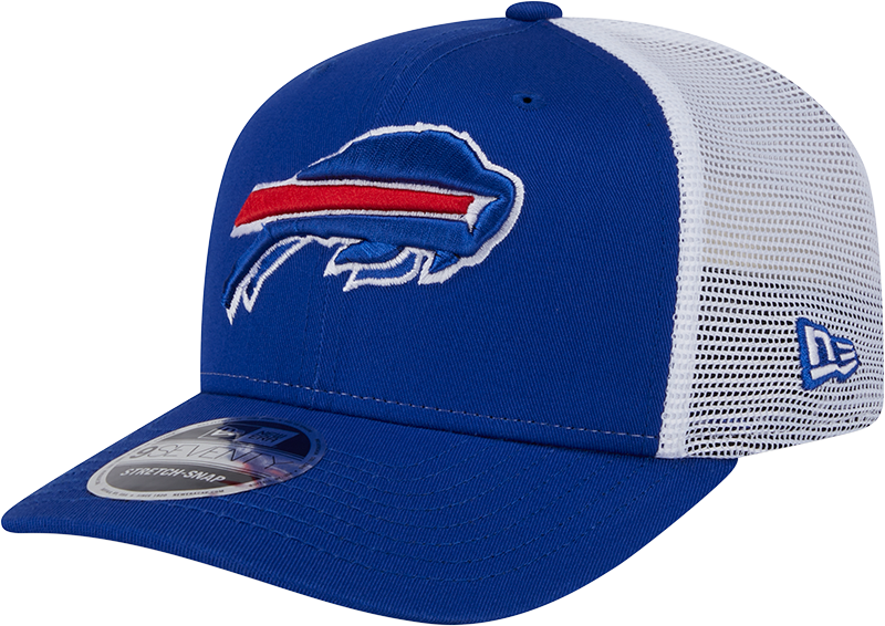 Buffalo Bills New Era Royal 9SEVENTY Trucker Adjustable Hat