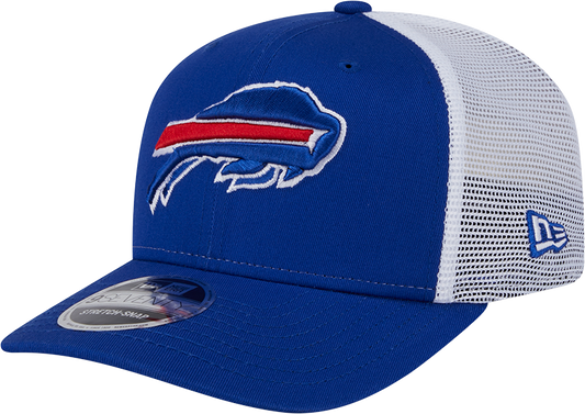 Buffalo Bills New Era Royal 9SEVENTY Trucker Adjustable Hat