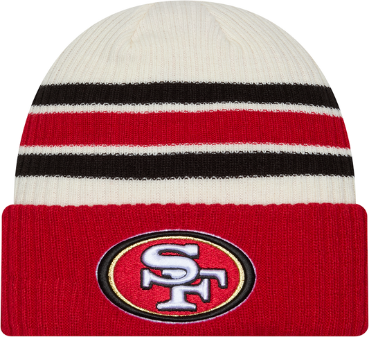 San Francisco 49ers New Era Vintage Cuffed Knit Hat