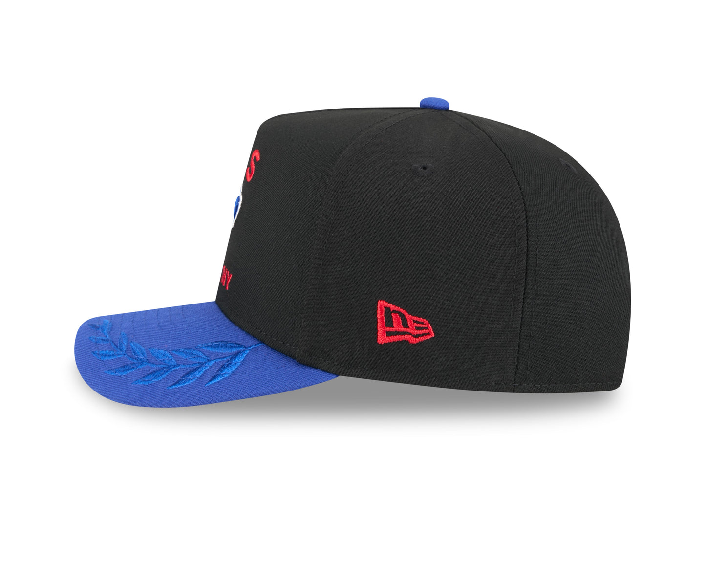 Men's Buffalo Bills New Era 2025 NFL Draft Black A-Frame 9FIFTY Snapback Adjustable Hat