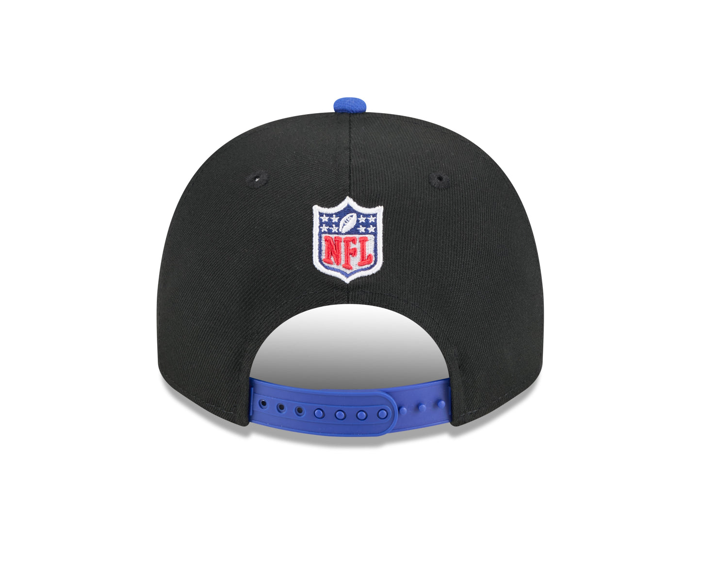 Men's Buffalo Bills New Era 2025 NFL Draft Black A-Frame 9FIFTY Snapback Adjustable Hat