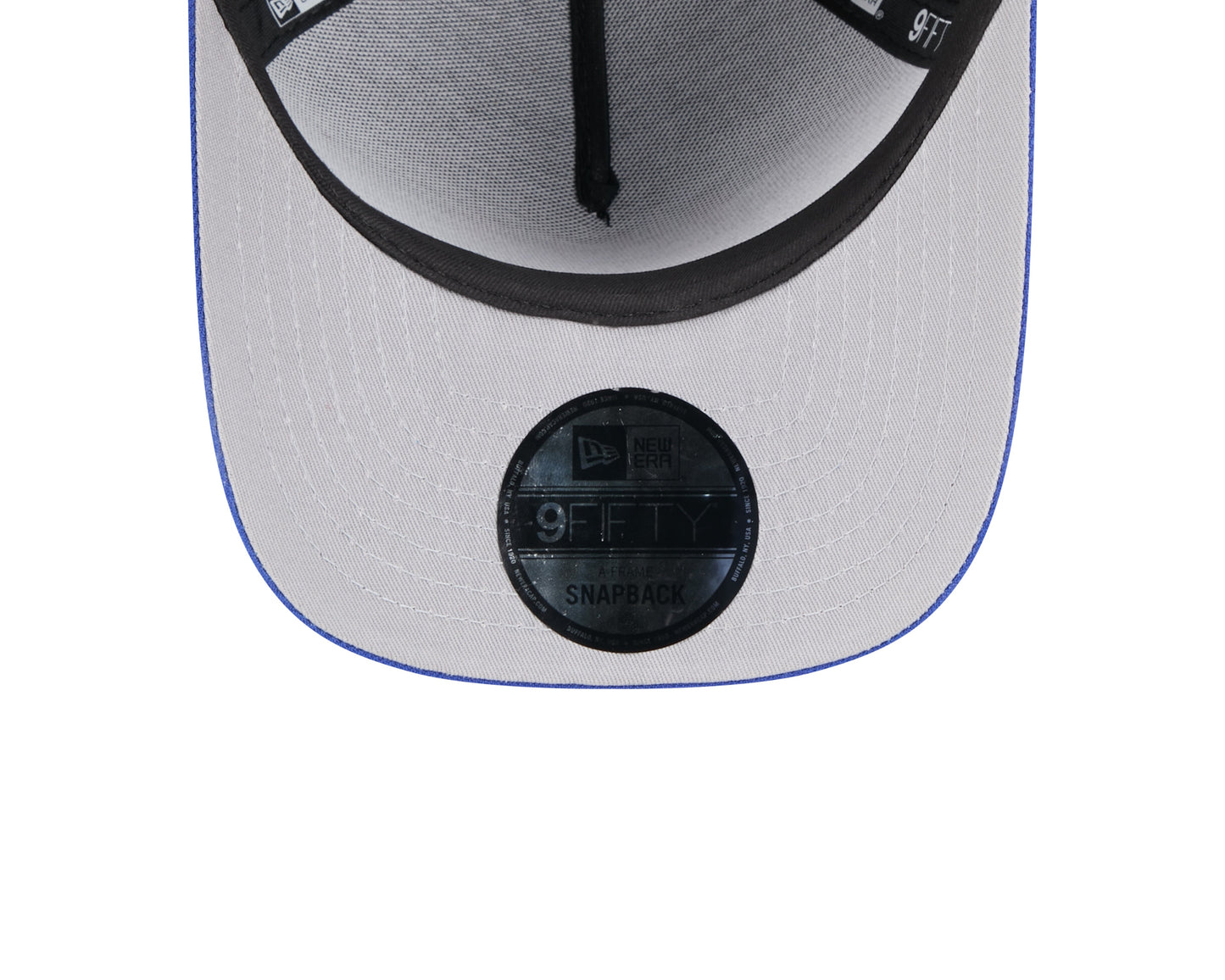Men's Buffalo Bills New Era 2025 NFL Draft Black A-Frame 9FIFTY Snapback Adjustable Hat