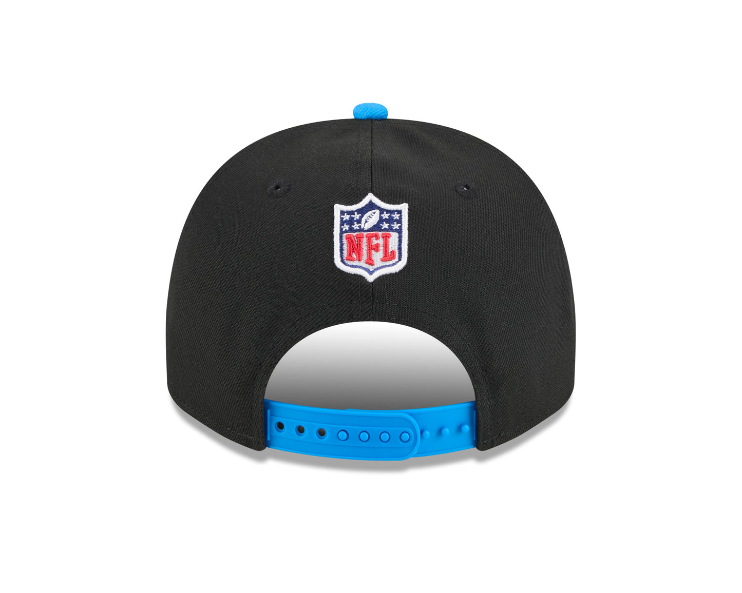 Men's Detroit Lions New Era 2025 NFL Draft Black A-Frame 9FIFTY Snapback Adjustable Hat