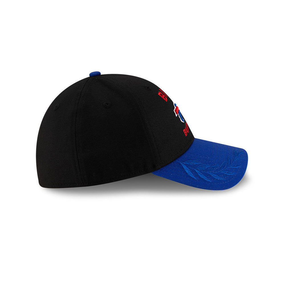 Men's Buffalo Bills New Era 2025 NFL Draft Black 39THIRTY Flex Fit Hat