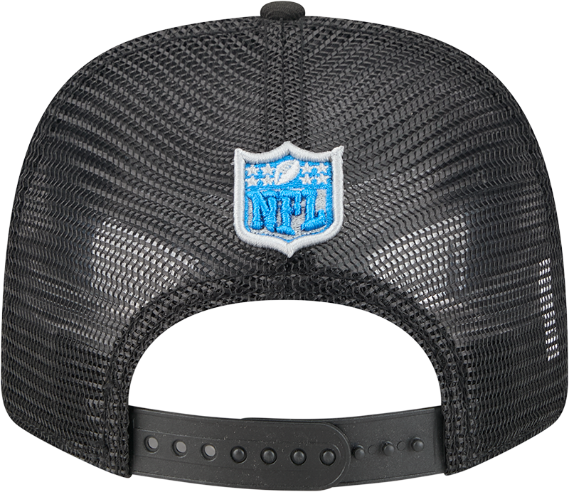 Detroit Lions New Era Black Trucker Primary 9SEVENTY Trucker Hat