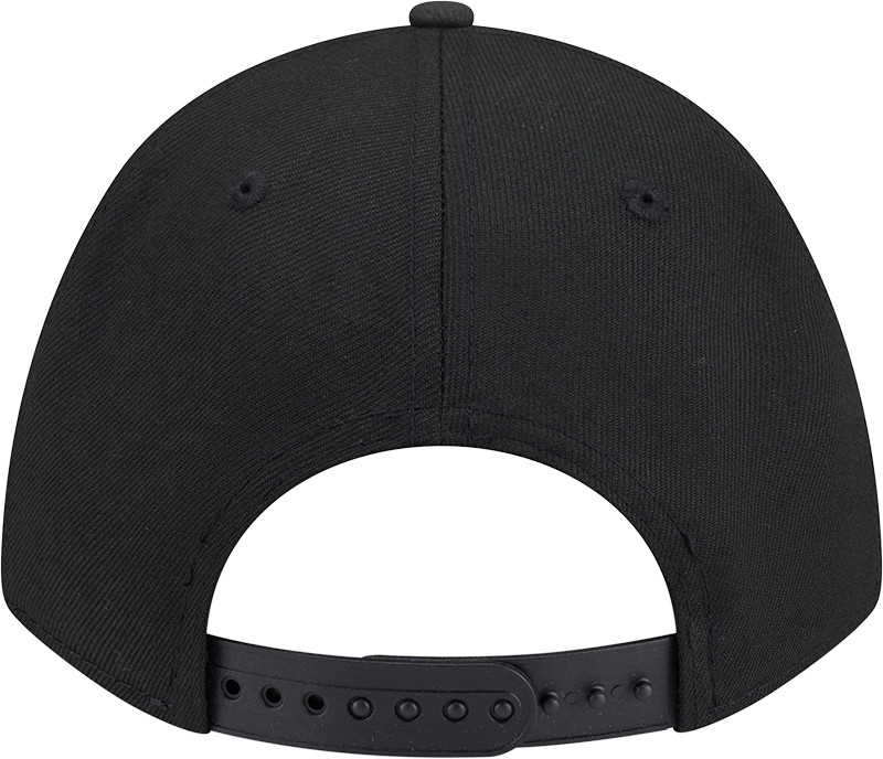 Green Bay Packers New Era Black & White Primary 9FORTY A-Frame M-Crown Adjustable Hat