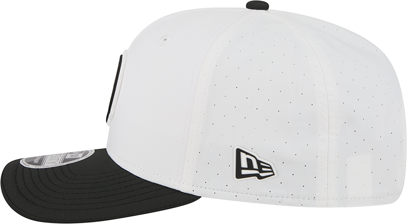 Men's Baltimore Ravens New Era White/Black 2025 NFL Training Camp 9SEVENTY Adjustable Hat