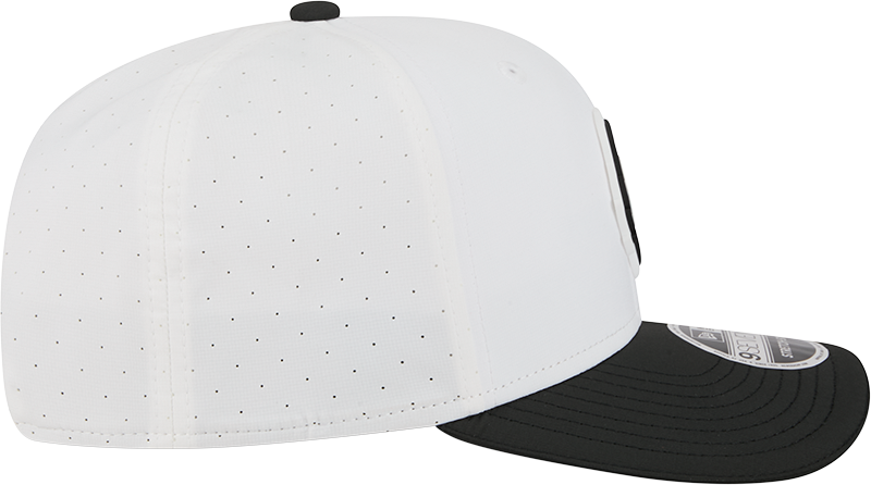Men's Baltimore Ravens New Era White/Black 2025 NFL Training Camp 9SEVENTY Adjustable Hat