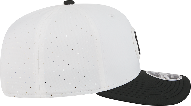 Men's Cincinnati Bengals New Era White/Black 2025 NFL Training Camp 9SEVENTY Adjustable Hat
