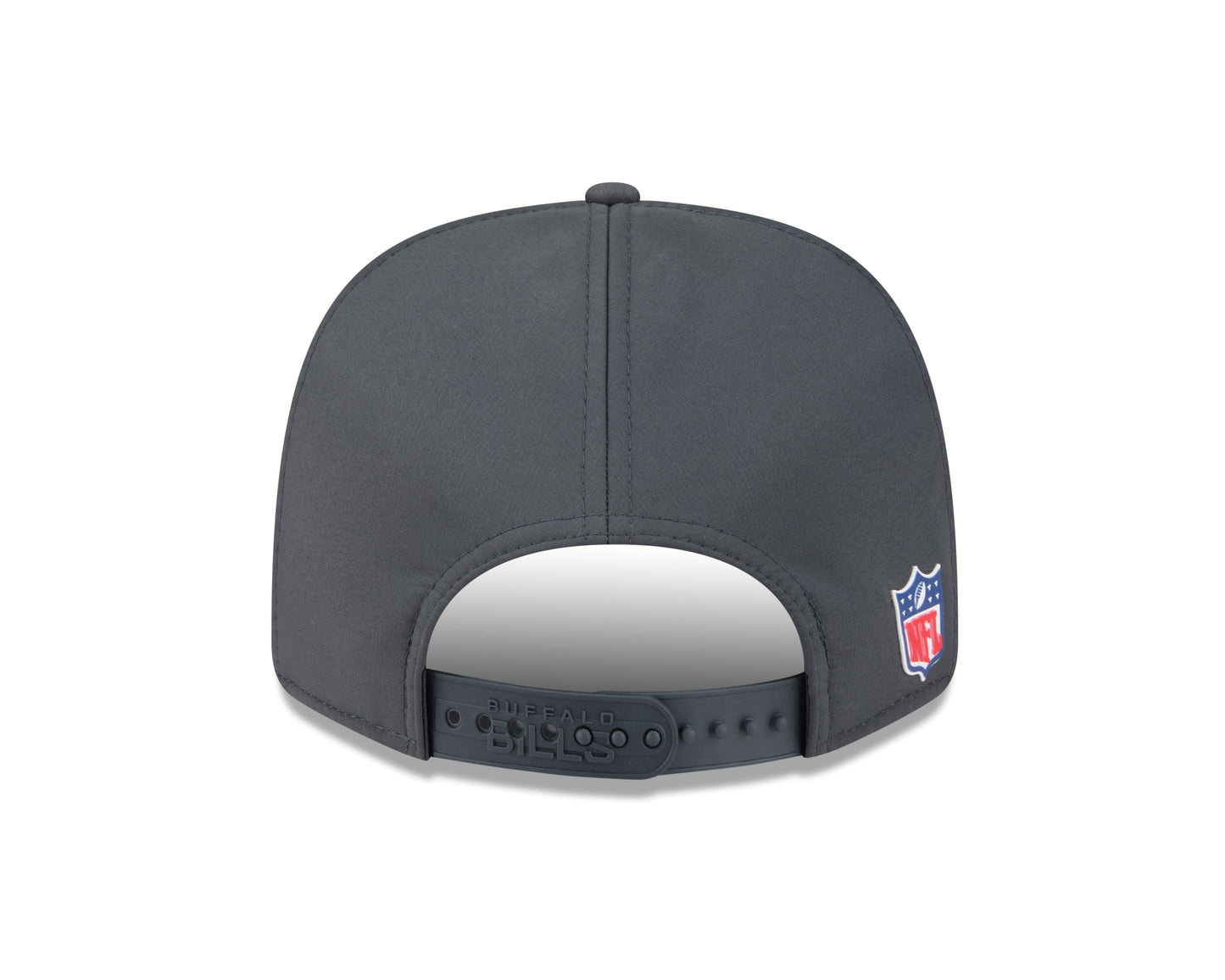 Men's Buffalo Bills New Era Graphite 2025 Sideline 9SEVENTY Cold Adjustable Hat