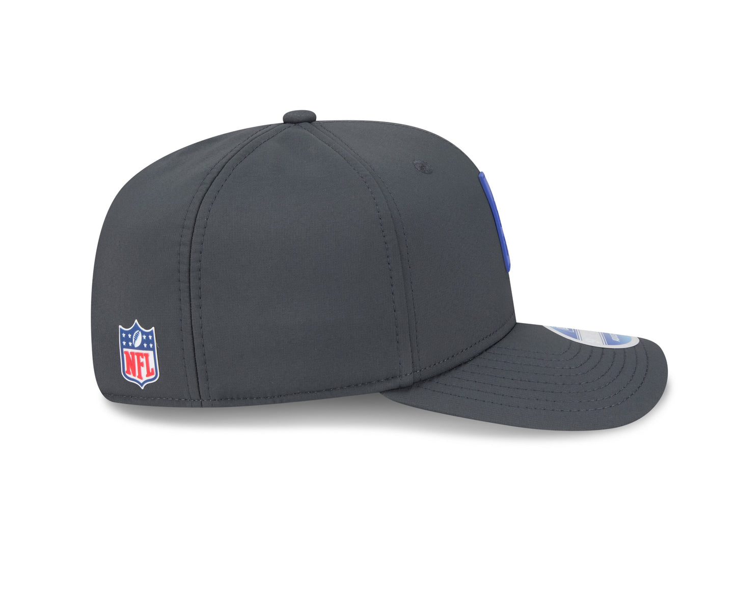 Men's Buffalo Bills New Era Graphite 2025 Sideline 9SEVENTY Cold Adjustable Hat