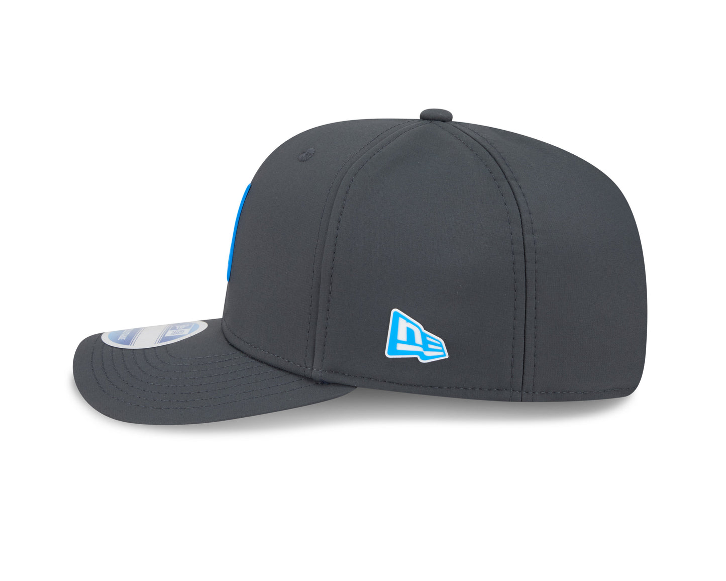 Men's Detroit Lions New Era Graphite 2025 Sideline 9SEVENTY Cold Adjustable Hat