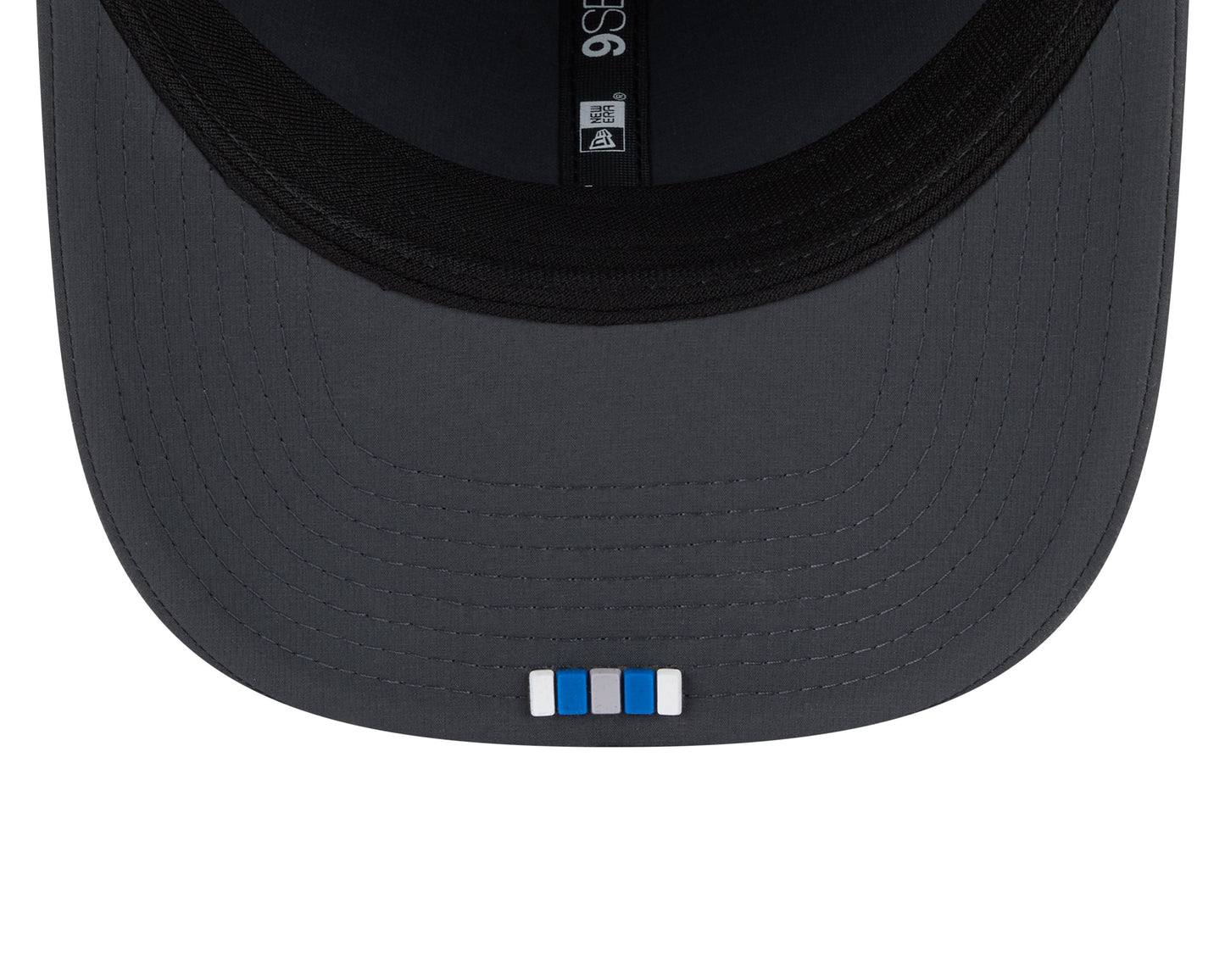 Men's Detroit Lions New Era Graphite 2025 Sideline 9SEVENTY Cold Adjustable Hat