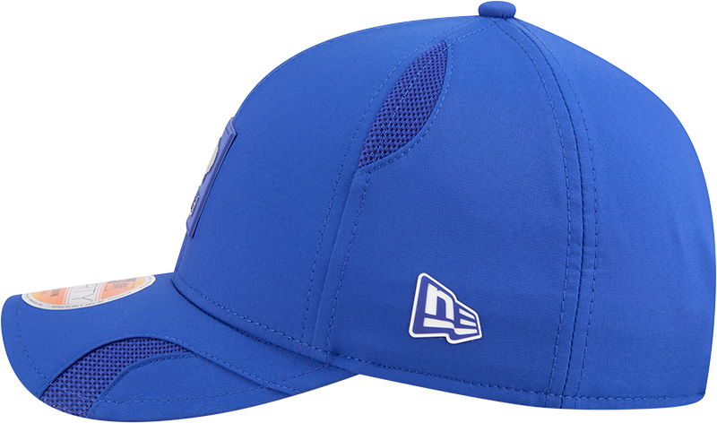 Men's Buffalo Bills New Era Blue 2025 NFL Sideline Heat 9FORTY M-Crown Adjustable Hat