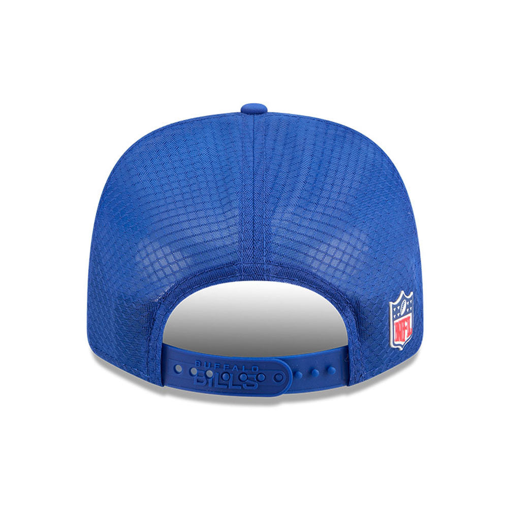 Men's Buffalo Bills New Era Blue 2025 NFL Sideline Heat 9SEVENTY Adjustable Hat