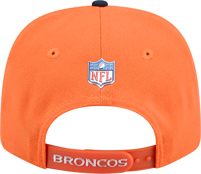 Denver Broncos New Era Orange/Navy 2026 NFL Draft 9SEVENTY Snapback Adjustable Hat