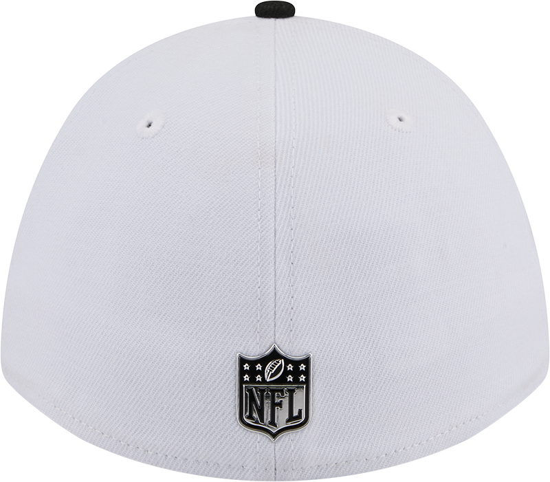 Green Bay Packers New Era White/Black 2026 NFL Draft 39THIRTY M-Crown Flex Hat