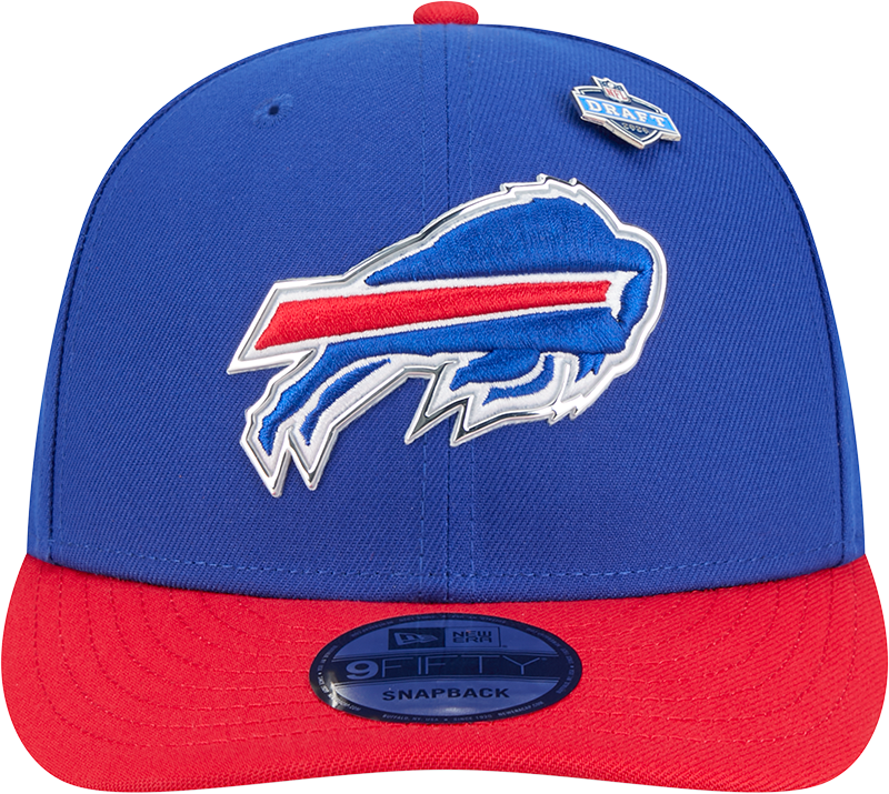 Buffalo Bills New Era Royal 2026 NFL Draft 9FIFTY Snapback Adjustable Hat