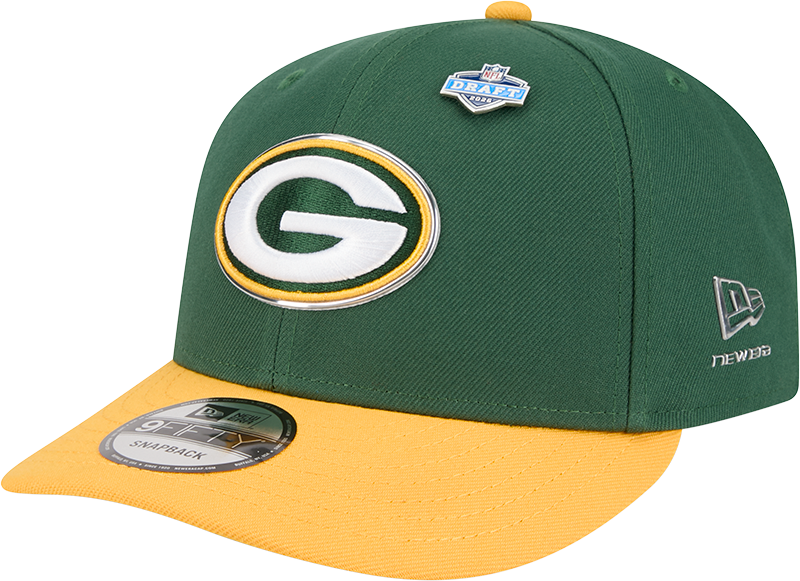 Green Bay Packers New Era Green 2026 NFL Draft 9FIFTY Snapback Adjustable Hat
