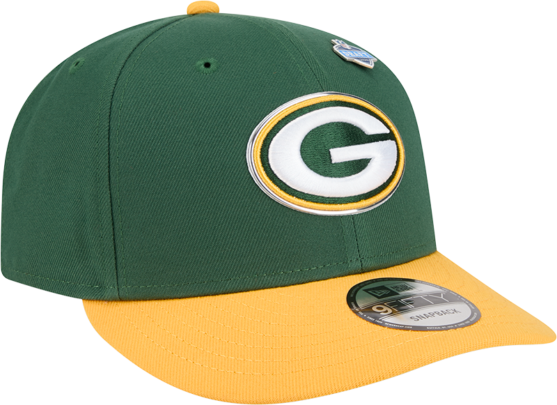 Green Bay Packers New Era Green 2026 NFL Draft 9FIFTY Snapback Adjustable Hat