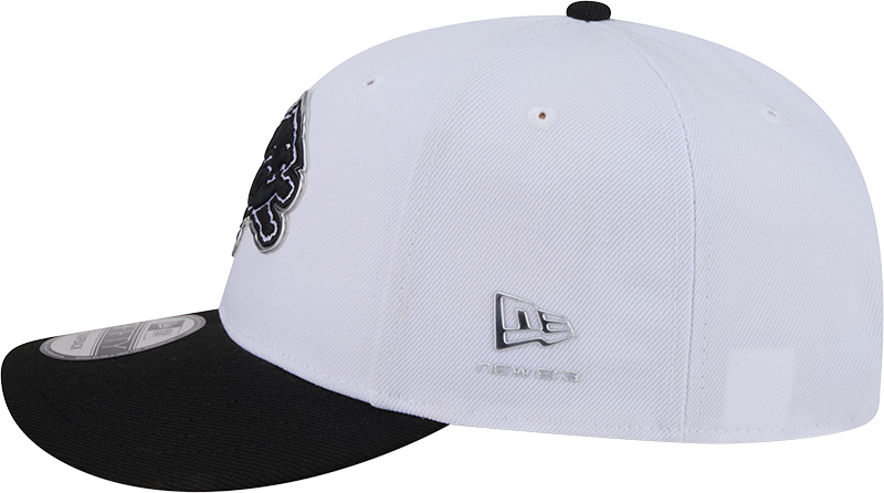 Detroit Lions New Era White/Black 2026 NFL Draft 9FIFTY Snapback Adjustable Hat
