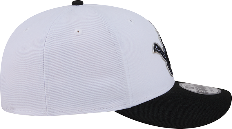 Detroit Lions New Era White/Black 2026 NFL Draft 9FIFTY Snapback Adjustable Hat