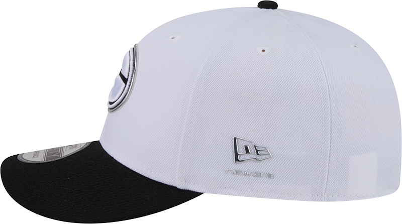 Green Bay Packers New Era White/Black 2026 NFL Draft 9FIFTY Snapback Adjustable Hat