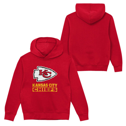 Kansas City Chiefs Youth Back to Basics Red Hoodie