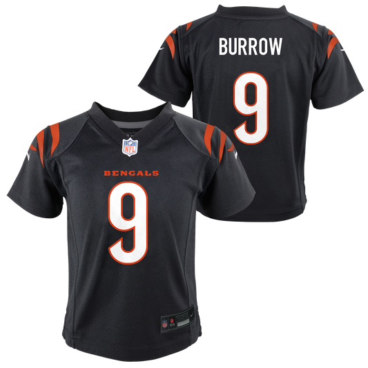 Kids Joe Burrow Black Child Nike Replica Jersey