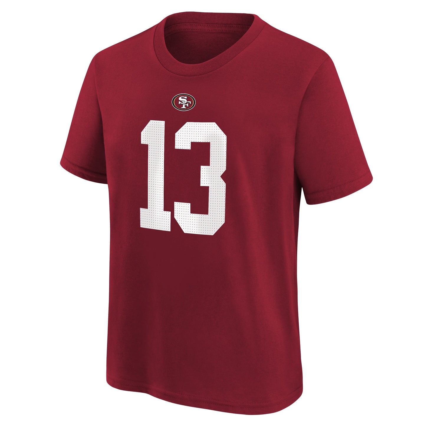 Youth San Francisco 49ers Brock Purdy Scarlet Nike Player Name & Number T-Shirt