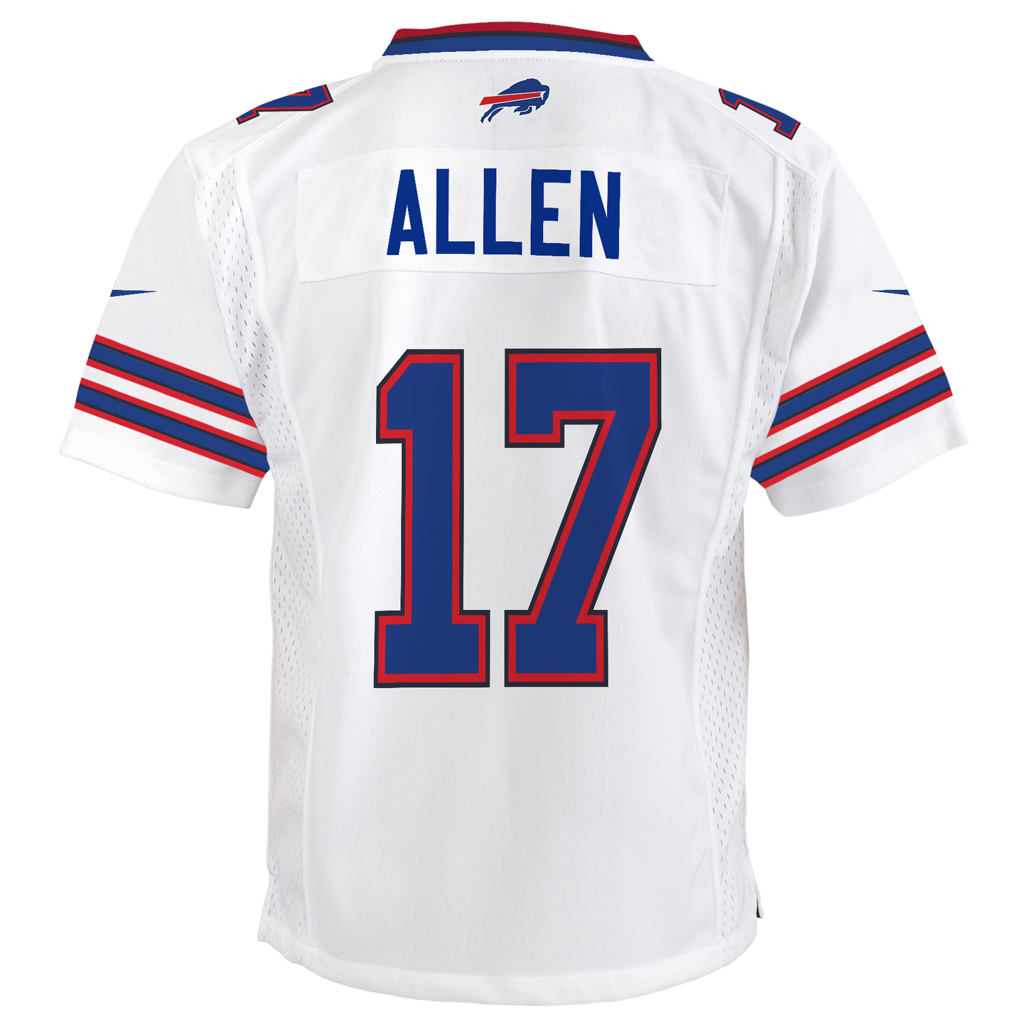 Youth Josh Allen Buffalo Bills Nike White Road Game Player Jersey