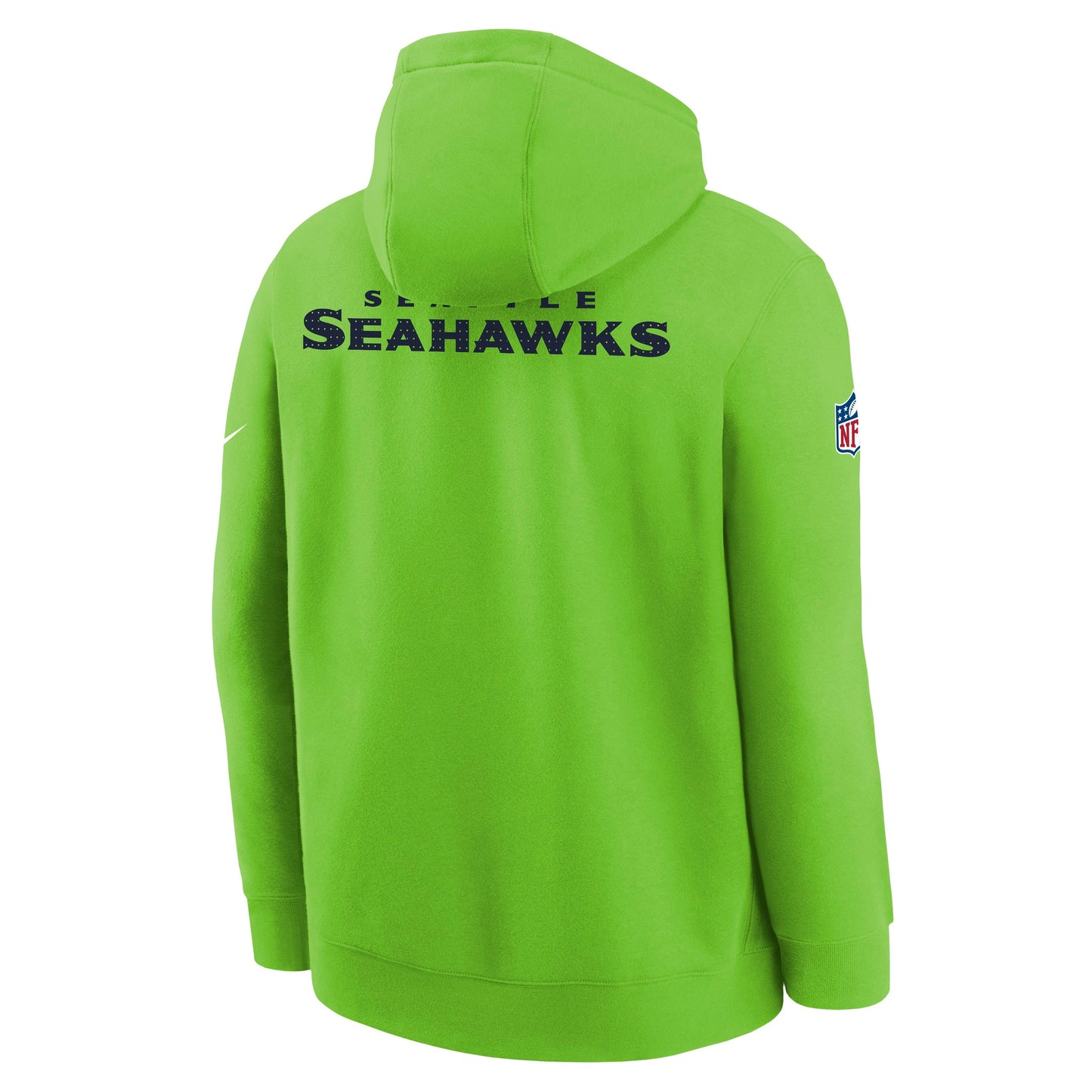 Youth Seattle Seahawks Nike Action Green Sideline Club Pullover Hoodie