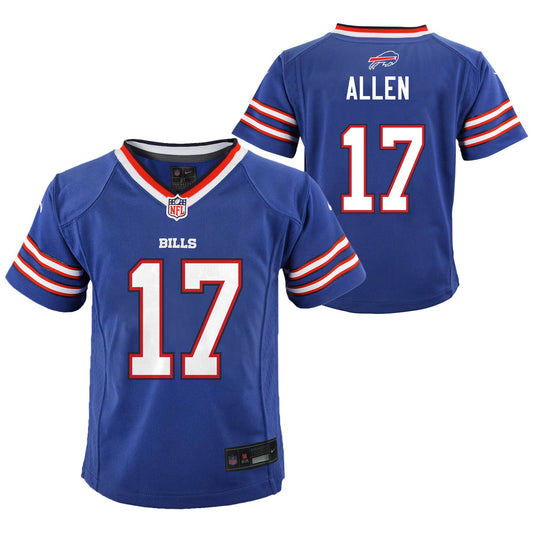 Child Josh Allen Buffalo Bills Nike Blue Replica Jersey