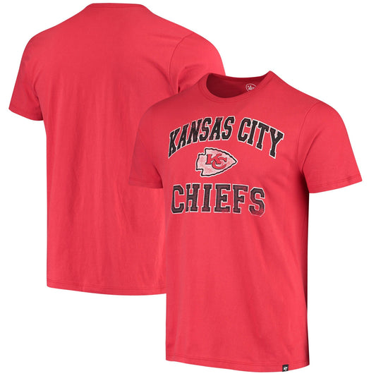 Men's '47 Kansas City Chiefs Red Union Arch Franklin Tee