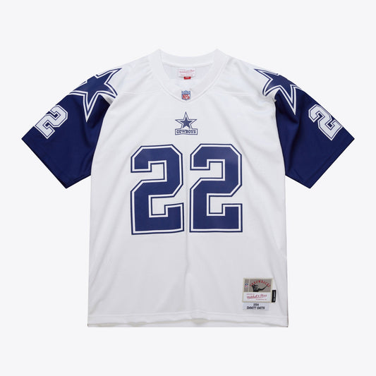 Men's Emmitt Smith White Dallas Cowboys 1994 NFL Legacy Mitchell & Ness Replica Jersey
