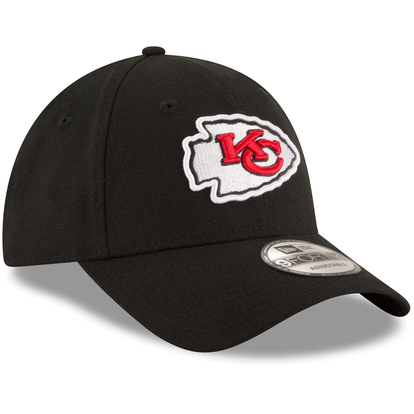 Kansas City Chiefs Black The League 9FORTY Adjustable Game Hat