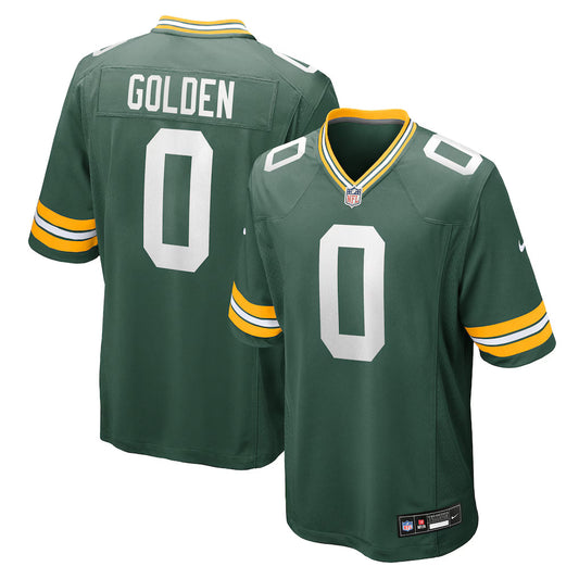 Men's Green Bay Packers Matthew Golden Nike Green Player Game Jersey