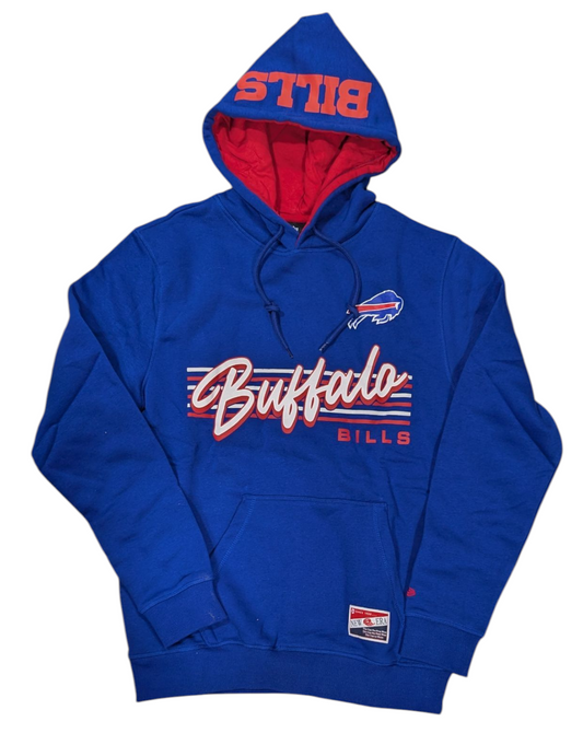 Men's Buffalo Bills New Era Royal Fleece Pullover Hoodie