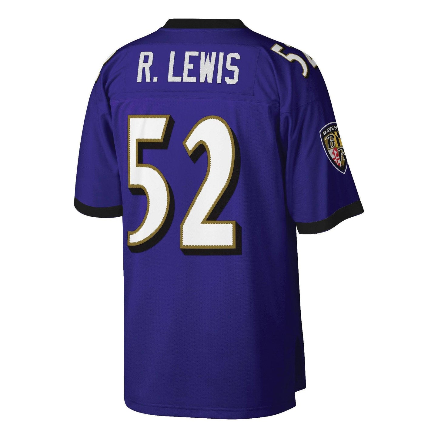 Men's Baltimore Ravens Ray Lewis Mitchell & Ness Purple Legacy Replica Jersey